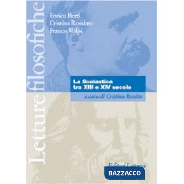 SCOLASTICA TRA XIII E XIV SECOLO (LF)