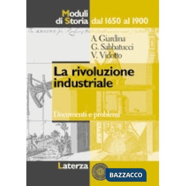 RIVOLUZIONE INDUSTRIALE MODULI DI STOR.