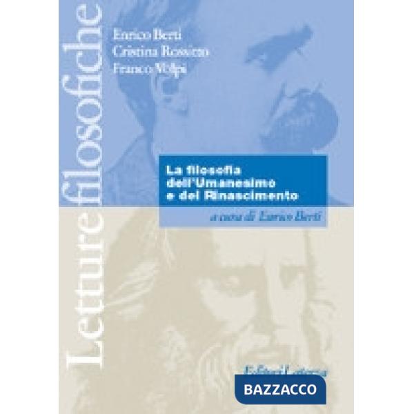 FILOSOFIA DELL'UMANESIMO E RINASC. (LF)