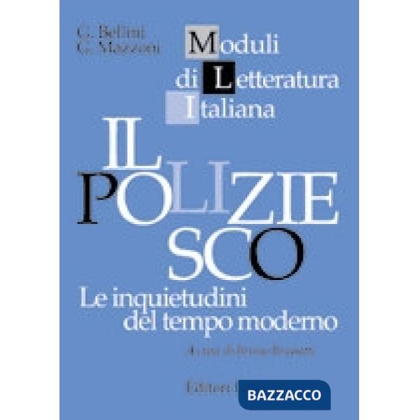 POLIZIESCO INQUIETUDINI D/TEMPO MOD (MLI)