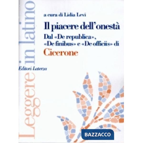 PIACERE DELL'ONESTA LEGGERE IN LATINO