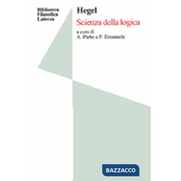 SCIENZA D/LOGICA (PLEBE) CLASS. FIL.