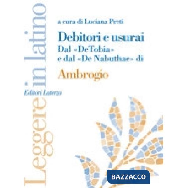 DEBITORI E USURAI LEGGERE IN LATINO