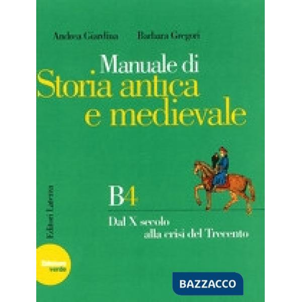 STORIA ANTICA E MEDIEVALE B ED.VERDE