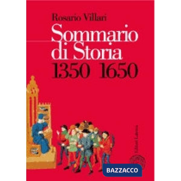 SOMMARIO DI STORIA 1 X TR 1350-1650