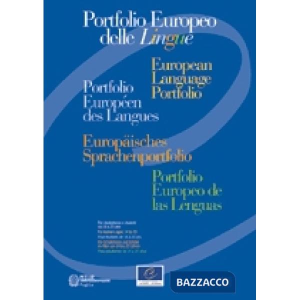 PORTFOLIO EUROPEO DELLE LINGUE + CD