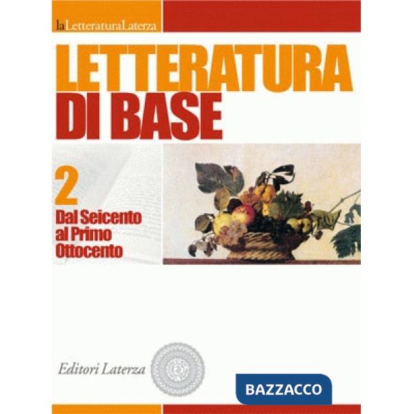 LETTERATURA DI BASE 2-PRIMO 600/PRIMO 800