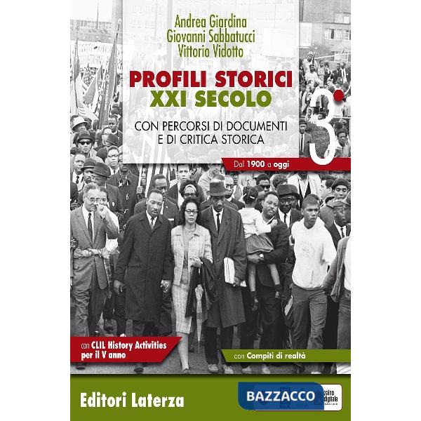 PROFILI STORICI XXI SECOLO VOL. III (TOMI 3 + 3) + BIANCO CLIL PER V A