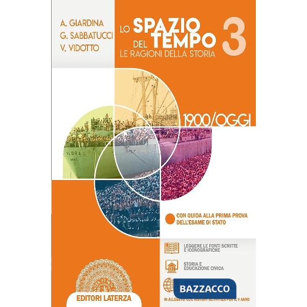 SPAZIO DEL TEMPO (LO) LE RAGIONI DELLA STORIA VOL 3