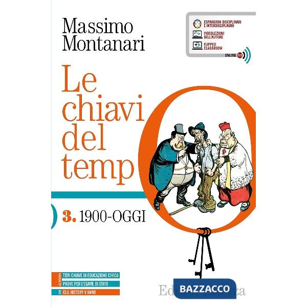 LE CHIAVI DEL TEMPO VOL. 3 + CLIL V ANNO