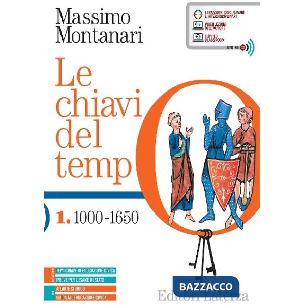 LE CHIAVI DEL TEMPO VOL. 1 + BINETTI ATLANTE STORICO + ED. CIVICA