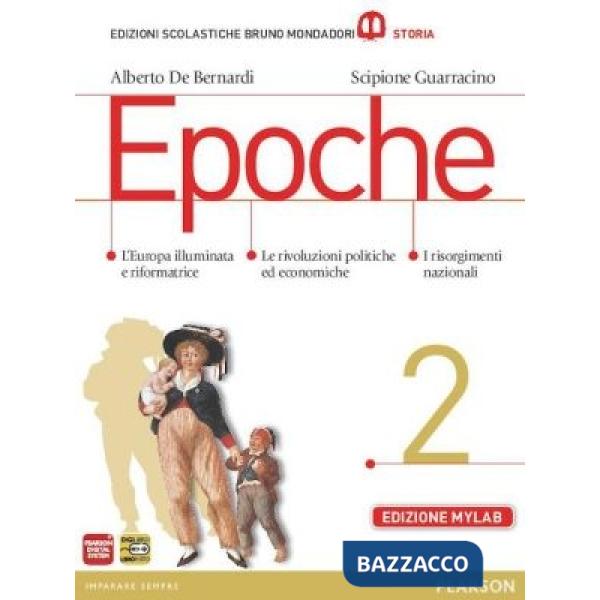 EPOCHE 2 VOL + ATL. SPAZI STORIA 2 + MYLAB