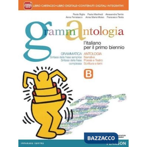 GRAMMANTOLOGIA B VOL + QUAD. INVALSI + ITE + DIDASTORE