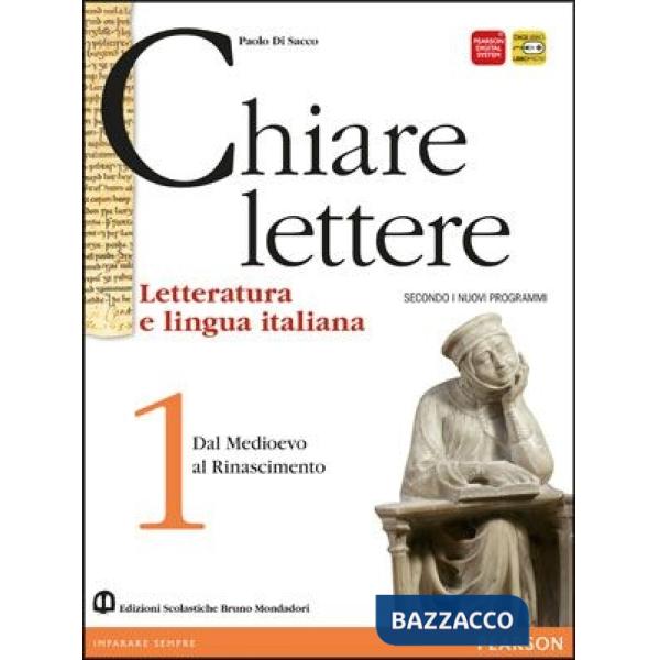 CHIARE LETTERE 1 ANTOLOGIA DIVI ITE + DIDASTORE