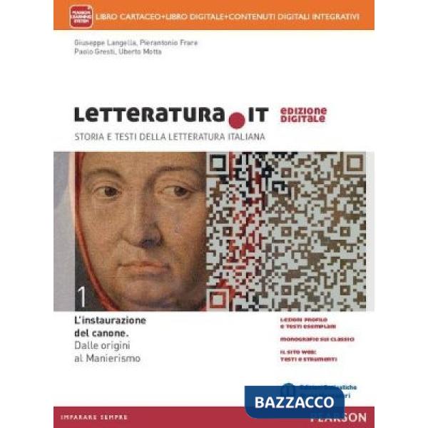 LETTERATURA. IT 1 + TESTI SCRITT + ITE + DIDA
