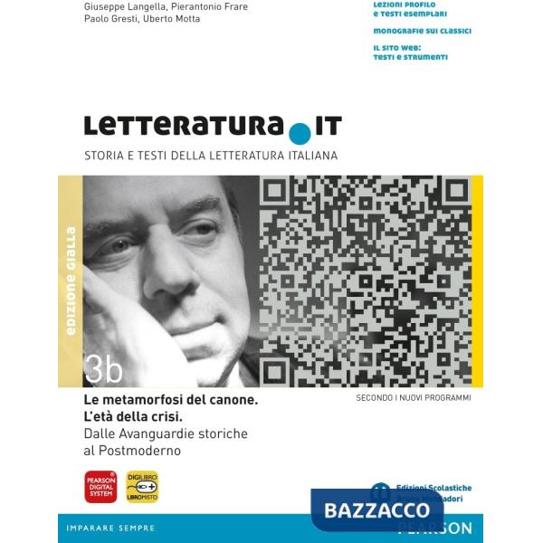 LETTERATURA. IT 3B ED. GIALLA