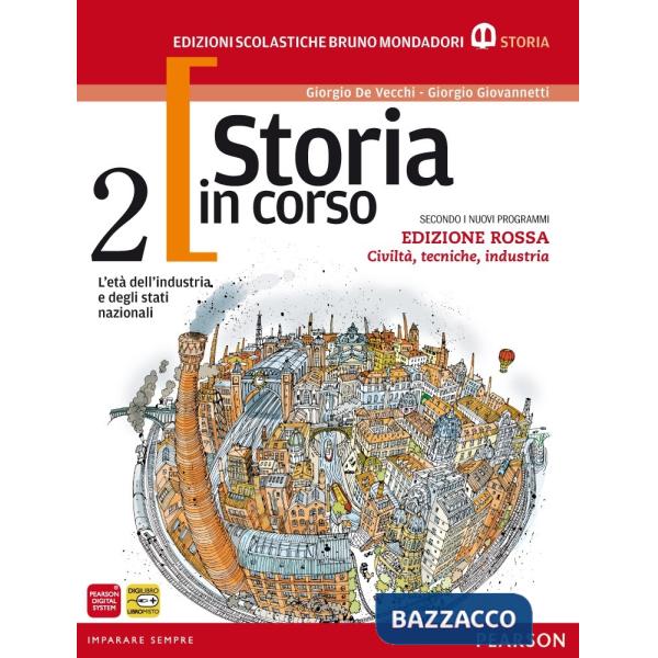 STORIA IN CORSO 2 ED.ROSSA TECNOLOGICI + ATLANTE (VERSIONE ONLINE)