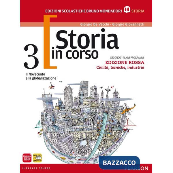 STORIA IN CORSO 3 ED.ROSSA TECNOLOGICI + ATLANTE (VERSIONE ONLINE)