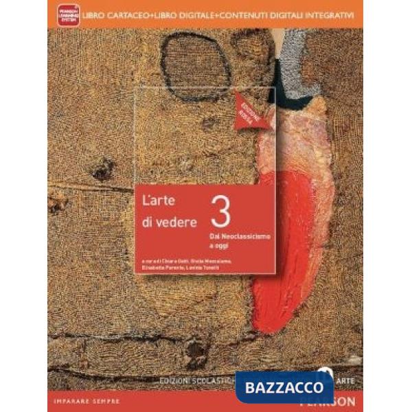 ARTE VEDERE 3 ROSSA VOL + ITE + DIDASTORE