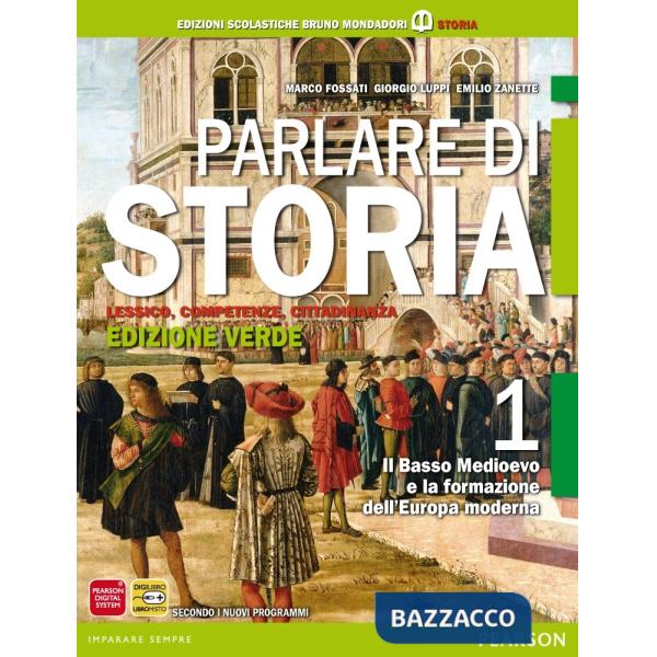 PARLARE DI STORIA 1 ED. VERDE + ATLANTE