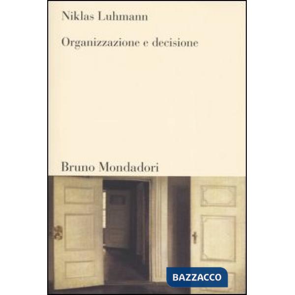 Organizzazione e decisione