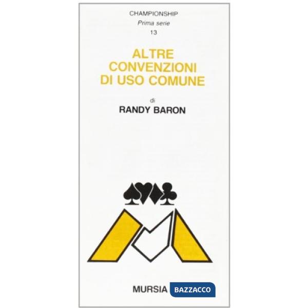 Altre convenzioni di uso comune