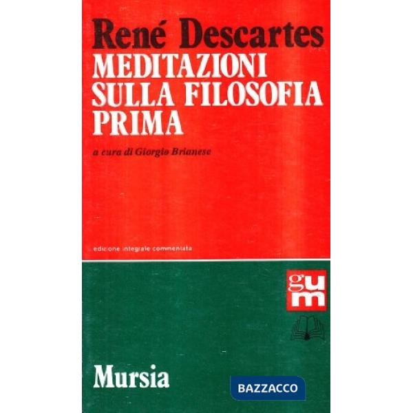 Meditazioni sulla filosofia prima