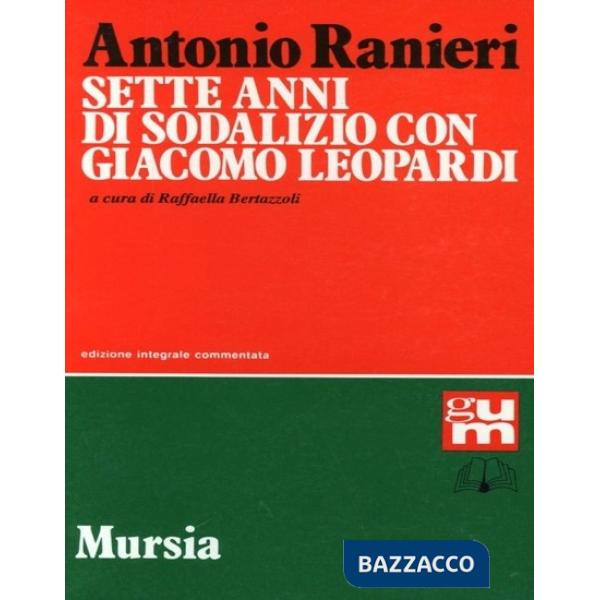 Sette anni di sodalizio con Giacomo Leopardi