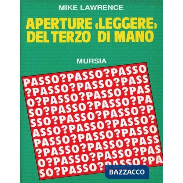 Aperture «Leggere» del terzo di mano