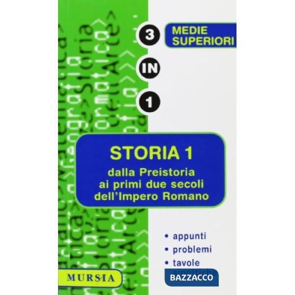 Storia secondo i nuovi programmi. Vol. 1