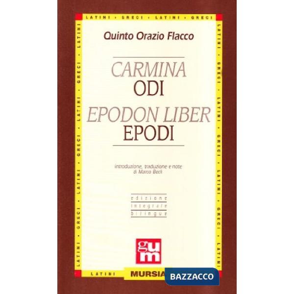 Carmina-Epodon liber-Odi-Epodi