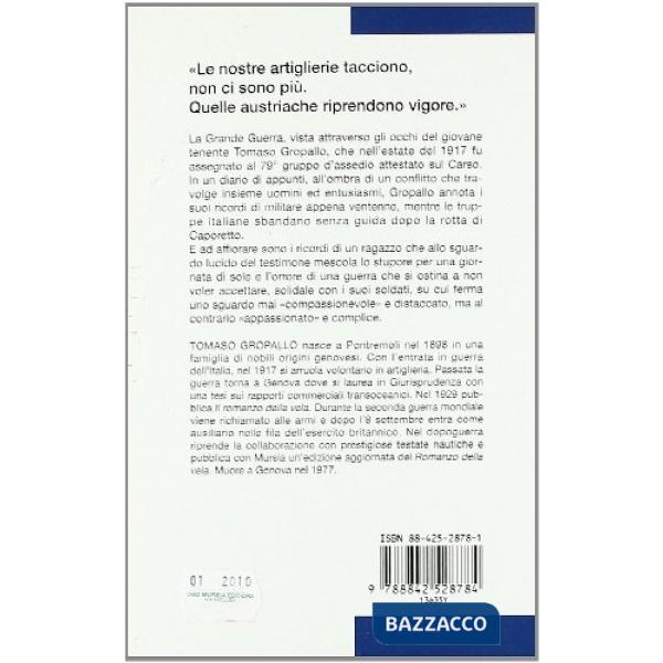 Cannoni di Caporetto. Diario 1917-1918 (I)
