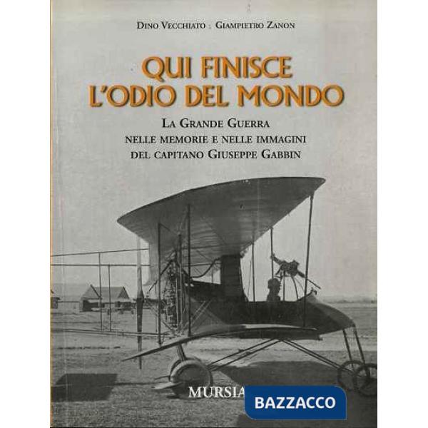 Qui finisce l'odio del mondo