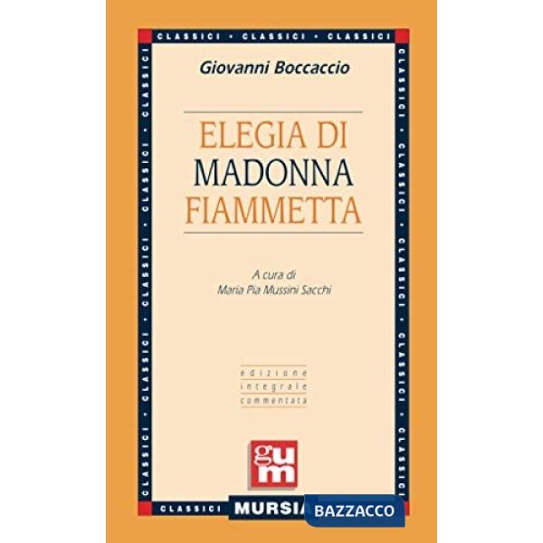 Elegia di madonna Fiammetta