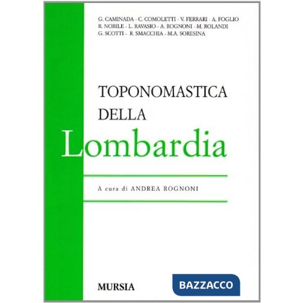 Toponomastica della Lombardia