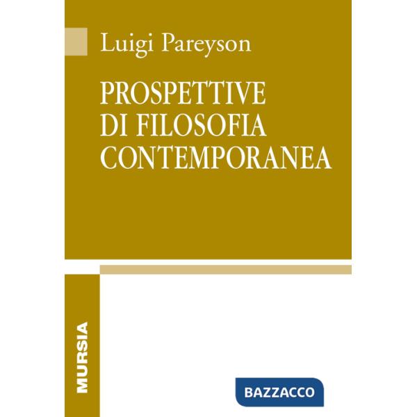 Prospettive di filosofia contemporanea