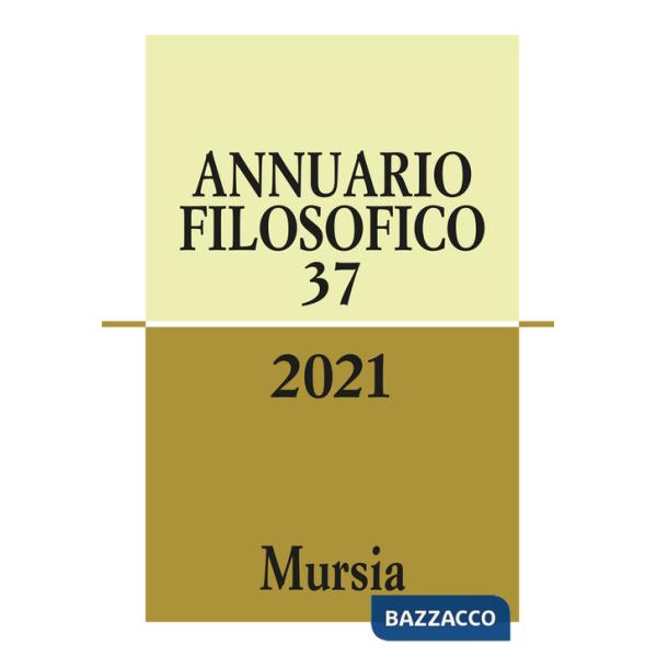 Annuario filosofico (2021). Vol. 37