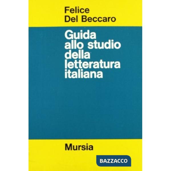 Guida allo studio della letteratura italiana
