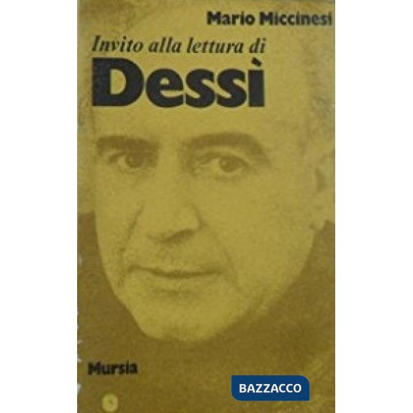 Invito alla lettura di Dessì