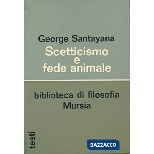 Scetticismo e fede animale