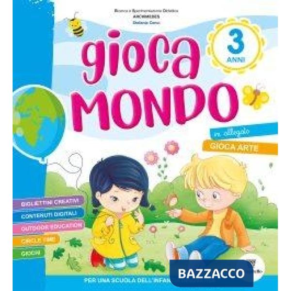 GIOCA MONDO QUADERNO + GIOCA ARTE 3 ANNI KIT