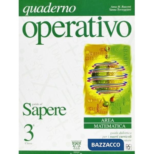 QUADERNO OPERATIVO MATEMATICA 3