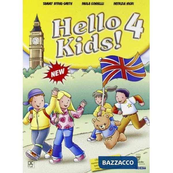HELLO KIDS! 4 + WORKBOOK