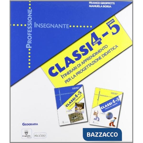 PROFESSIONE INSEGNANTE GEOGRAFIA 4-5