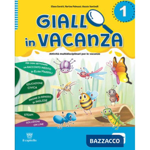 GIALLO IN VACANZA CLASSE 1 QUATTRO CARATTERI