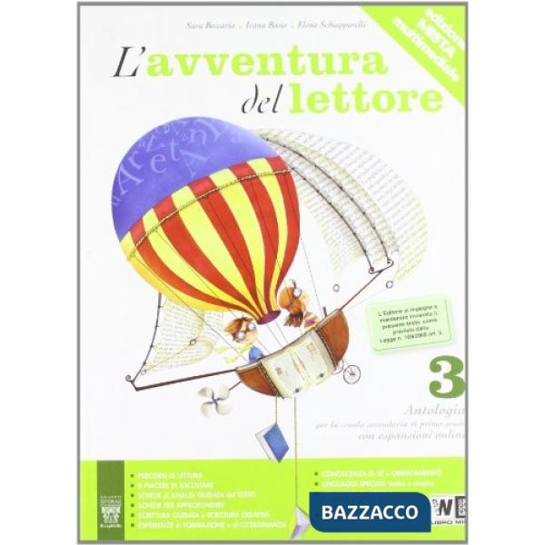 AVVENTURA DEL LETTORE 3-ANTOL. + LABOR.