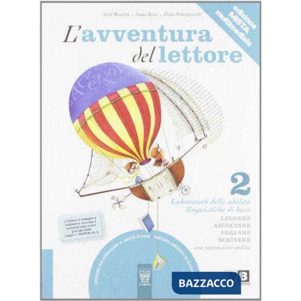 AVVENTURA DEL LETTORE LABORATORI 2 LIBRO MISTO