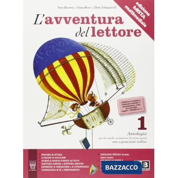 AVVENTURA LETTORE 1 - TESTO + LAB + MITO