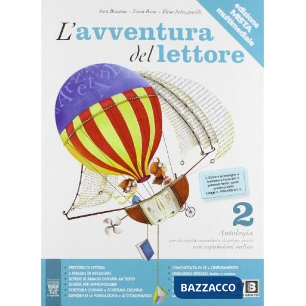 AVVENTURA LETTORE 2 + LETTERATURA
