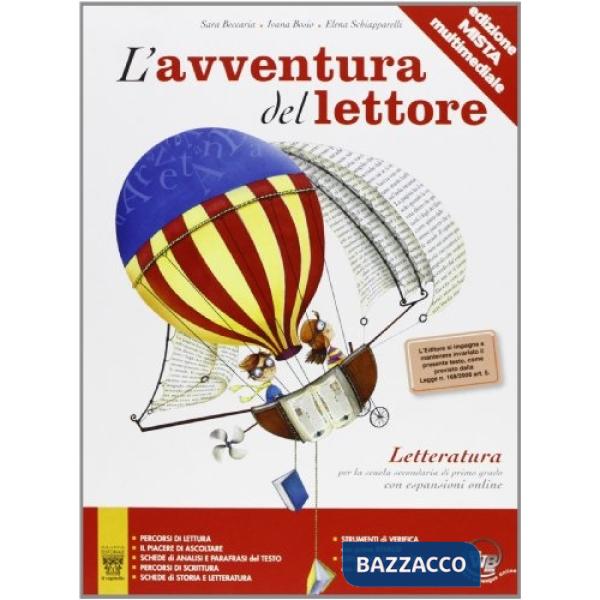 AVVENTURA LETTORE 2 TESTO + LETTERAT.